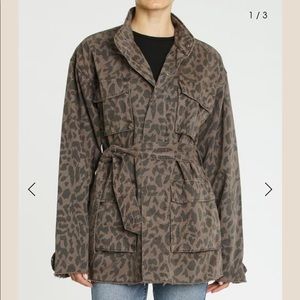 PISTOLA DEX JACKET in jagged leopard